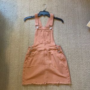 Dark pink overalls/dress